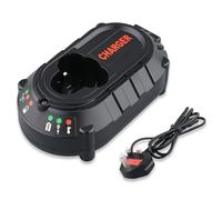Lithium Battery Charger 10.8V 12V Fast Battery Charger for Makita BL1013 BL1014 10.8V-12V max Lithium-ion Batteries DC10WA DC10WB Electrical Drill Tools Power Supply Charger with GB Plug