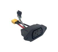 Lithium Battery Charger Connector Socket Line Compatible With Super Soco TC TS TSX CU(round needle)