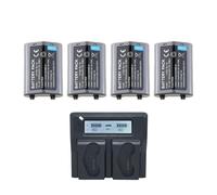 Lithium Battery：EN-EL18 Battery + Fast Charging Charger，Compatible For Nikon，for EN EL18a, EN EL18, D850, D800, D800E, D4, D4S, D5, D6 MB-D12 D500 D800 D850(1Charger 4battery)