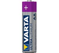 4x Varta Ultra Lithium AA 1.5V Batteries LR6 FR14505 Long Life