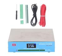 Lithium Battery Pack Active Equalizer Energy Transfer Balancer - 4 to 24 Strings - 5A Balancing Current - Nano Amorphous Transformer and LED Digital Display for Battery Management