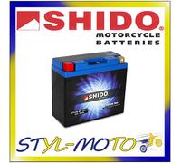 Lithium Battery Shido (LT12B-BS = YT12B-4) Yamaha 600 FZ 6 S Fazer 2006