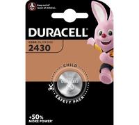 Lithium button cell Duracell DL2430 1-unit blister 3V Lithium