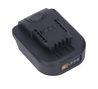 Lithium Ion Battery Adapter, Power Tools Battery Adapter, Converts WORX Orange 4pin Battery with Built - in Protection Circuit for Cordless Tools, Compact ABS Design