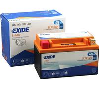 Lithium Motorbike Battery 12V 48wh 240A ELTX14H EXIDE LI-ION