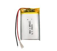 Lithium Polymer Battery 3.7V 1200mAh 102540 Lipo Rechargeable Replacement Lithium Ion Battery Pack for Toy Cars,Drone,Beauty Instrument Battery Accessory