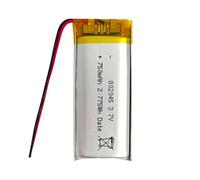 Lithium Polymer Battery 3.7V 750mAh 802045 Lipo Rechargeable Replacement Lithium Ion Battery Pack for Toy Cars,Drone,Beauty Instrument Battery Accessory