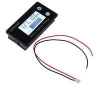 Lithium Voltmeter Voltage Gauge Car Motorcycle 12V 24V 48V 72V Battery Capacity For 8V-100V Lead Acid Lithi Voltmeter Tester Voltage Power Meter Gauge Energy Monitor Auto