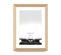 Lithobee - Fuck It Typewritter - Printed Wall Art Design in Sizes A2, A3 & A4 Framed in a Stylish Quality Coloured Frame or Unframed (A4 Gold Abraded Frame)