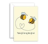 Lithobee - Thanks For Bee-Ing There Thank You - Thoughtful Cards for Friends & Loved Ones