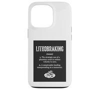 Lithobraking Planetary Crust Velocity Zero Catastrophic Case for iPhone 13 Pro