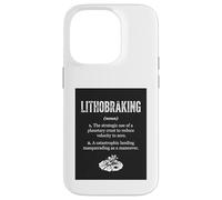 Lithobraking Planetary Crust Velocity Zero Catastrophic Case for iPhone 14 Pro