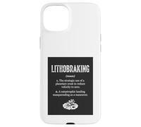 Lithobraking Planetary Crust Velocity Zero Catastrophic Case for iPhone 15 Plus