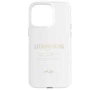 Lithobraking Planetary Crust Velocity Zero Catastrophic Case for iPhone 15 Pro Max