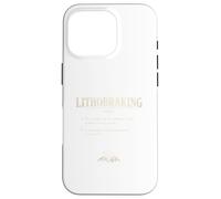 Lithobraking Planetary Crust Velocity Zero Catastrophic Case for iPhone 16 Pro