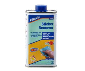 Lithofin Sticker Remover 250ml Adhesive Glue Label Residue Cleaner