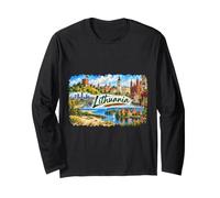 Lithuania, Europe, Cruise Seaport, Coastal Long Sleeve T-Shirt
