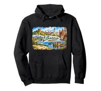 Lithuania, Europe, cruise seaport, coastal Pullover Hoodie
