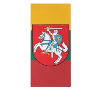 Lithuania Flag Lithuanian Emblem Funny Hand Towels for Bathroom Soft Gym Sweat Face Towel Spa