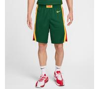 Lithuania Limited Road Men's Nike Basketball Shorts - Green - Polyester L