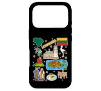 Lithuania Map Souvenir, Baltic Culture & Travel Apparel Case for iPhone 17 Pro