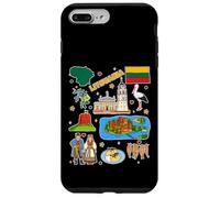 Lithuania Map Souvenir, Baltic Culture & Travel Apparel Case for iPhone 7 Plus/8 Plus