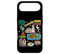 Lithuania Map Souvenir, Baltic Culture & Travel Apparel Case for iPhone Air