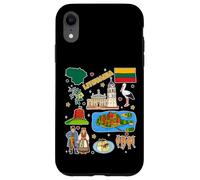 Lithuania Map Souvenir, Baltic Culture & Travel Apparel Case for iPhone XR
