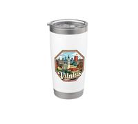 Lithuania Vilnius Souvenir/Vilnius Stainless Steel Insulated Tumbler