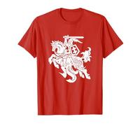 Lithuania Vytis National Flag Attribute Coat of Arms Lietuva T-Shirt