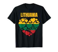 Lithuanian Flag Idea for Kids & Lietuva Lithuania Themed T-Shirt