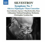 Lithuanian NSO/Lyndon-Gee - Valentin Silvestrov: Symphony 7, Ode to a Nightingale, Piano Concertion