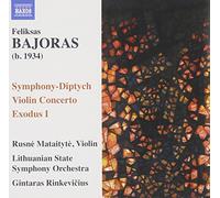 Lithuanian Sso:Rinkevicius - BAJORAS, F.: Symphony-Diptych / Violin Concerto / Exodus I
