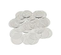 LITKO 28mm Round Miniature Bases | 1.5mm Clear Acrylic | 25 Pack