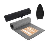 LITLANDSTAR 24" X 18" Wool Ironing Mat, 100% Felted Wool Pressing Mat Pad Portable Wool Felted Iron Board Quilting Supplies and Notions, Ideal for Ironing, Quilting, Sewing