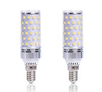 LiTlight E14 LED Bulbs 10W, SES Small Edison Screw Light Bulbs 1100LM, 4000K Natural White, 100W Halogen Equivalent, E14 Corn Light Bulb for Home Ceiling Lights, Non-Dimmable, Pack of 2