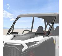 LitMiRaCle Front Full Windshield for Polaris RZR XP 1000/ XP 4 1000 2024, Hard Coat Poly Windshield Windscreen with Vents for RZR XP 2024 Sport/Premium/Ultimate Accessories, Clear