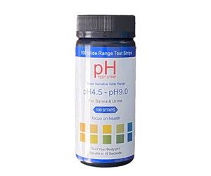 Litmus Test Strips for Testing Alkaline and Acid Levels in The Body Track & Your Litmus Using Saliva and