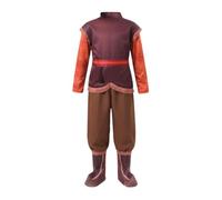 Lito Angels Boys Winter Explorer Costume with Boot Covers, Brown, Age 6-7