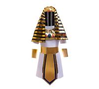 Lito Angels Egyptian Pharaoh Costume Fancy Dress Up Outfits Set with Accessory for Kids Boys Age 4-6 Years