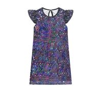 Lito Angels Girls A-Line Sequin Party Dress, Age 2-12 Years | All-over sequins, A-line shape, Round neck, Flutter sleeves, Birthday Party, Wedding, Christmas