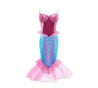 Lito Angels Mermaid Princess Fancy Dress Up Costume Birthday Party Outfit for Kids Girls Age 2-3 Years, Pink (Tag Number 100)