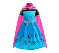 Lito Angels Princess Coronation Costume Dress Up with Cape for Kids Girls, Birthday Fancy Party Outfit, Age 18-24 Months (Tag Number 90)