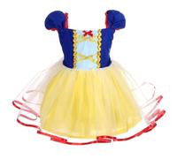 Lito Angels Princess Snow White Fancy Dress Up Costume for Baby Girls Kids Birthday Party Tulle Skirt Age 3-6 Months 102 (Tag Number 60)