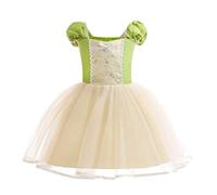 Lito Angels Princess The Frog Tiana Fancy Dress Up Costume Tulle Skirt for Girls Kids Age 3-4 Years 363