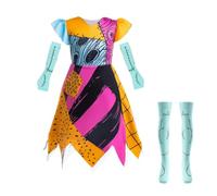 Lito Angels Sally Fancy Dress Up Halloween Christmas Costume Party Outfit with Accessories for Kids Girls Age 6-7 Years (Tag Number 140)