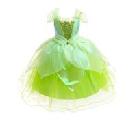 Lito Angels Tinkerbell Green Fairy Fancy Dress Up Costume Party Outfit for Kids Girls Age 4-5 Years