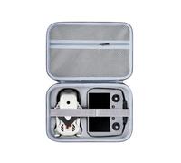 LITO X1 Case, Travel Hard Carrying Case for DJI Lito X1 with RC 2 Remote Controller, Portable PU Storage Bag with Shoulder Strap for DJI Lito X1 Drone Accessories (Gray)