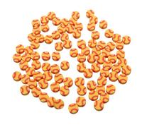 Litoexpe 300Pcs Softball Clay Beads, Polymer Clay Beads Baseball Shape Spacer Beads for Bracelets Necklaces Earrings, Sports Theme DIY Craft Supplies for Softball Fans