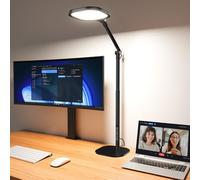 LitONES Led Desk Lamps for Home Office with Base, 40" Ultra-Tall Desk Lamp